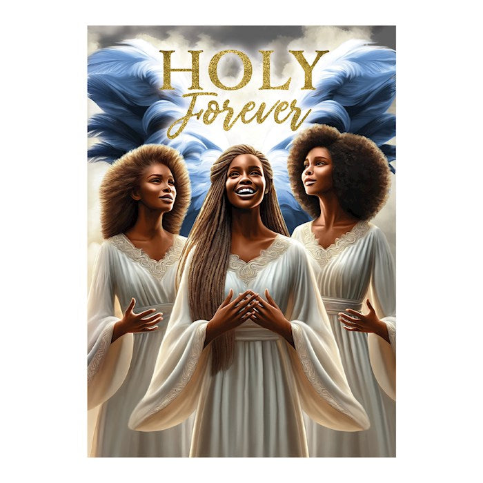 Boxed Card-Angels/Holy Forever W/Foil-Lined Envelopes (Box Of 15)