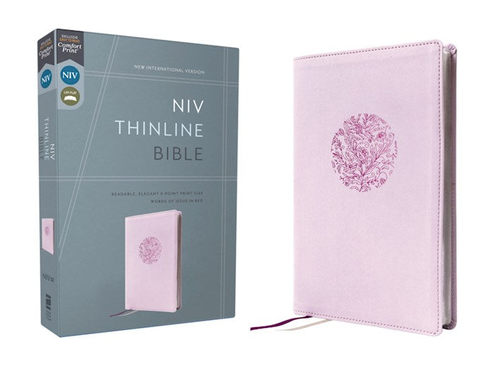 NIV Thinline Bible (Comfort Print)-Purple Leathersoft