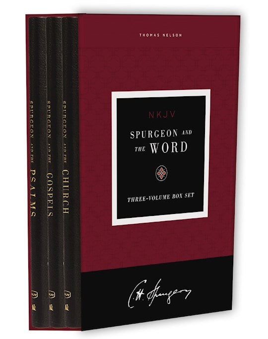 NKJV Spurgeon And The Word Box Set