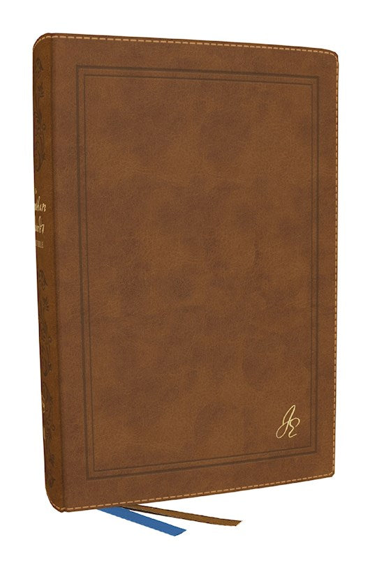 NKJV The Jonathan Edwards Study Bible (Comfort Print)-Brown Leathersoft Indexed