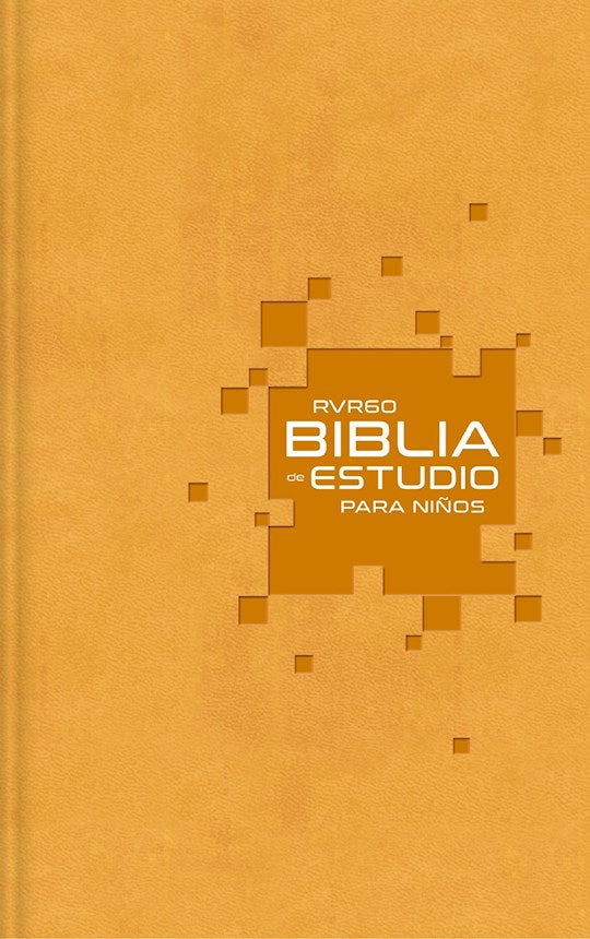 RVR 1960 Biblia de estudio para ninos (Study Bible For Kids)-Mango Leathersoft