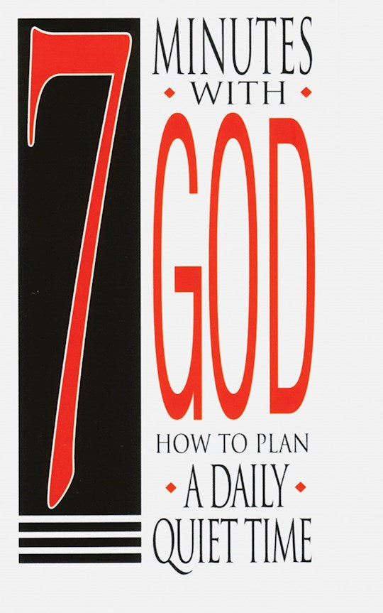 7 Minutes With God (Pack of 25)