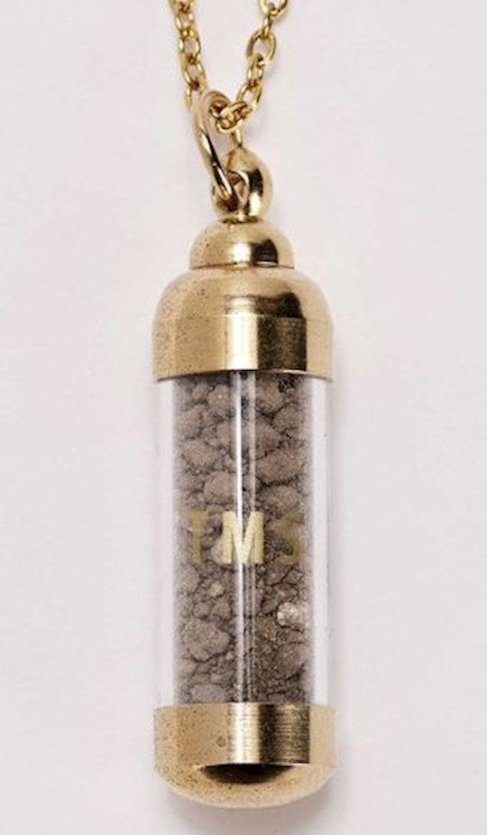 Necklace-Eternal Faith (Temple Mount Soil)-Silver