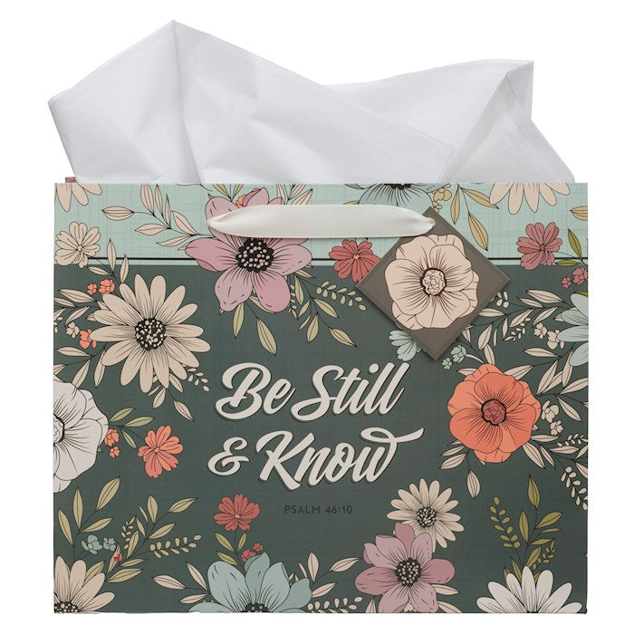 Gift Bag LG Landscape Be Still & Know Ps. 46:10