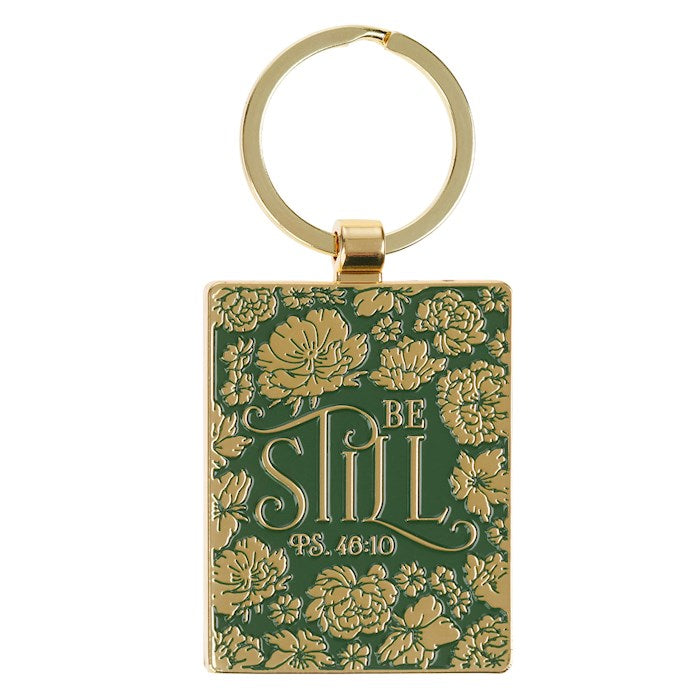 Keychain Be Still Keyring Ps. 46:10