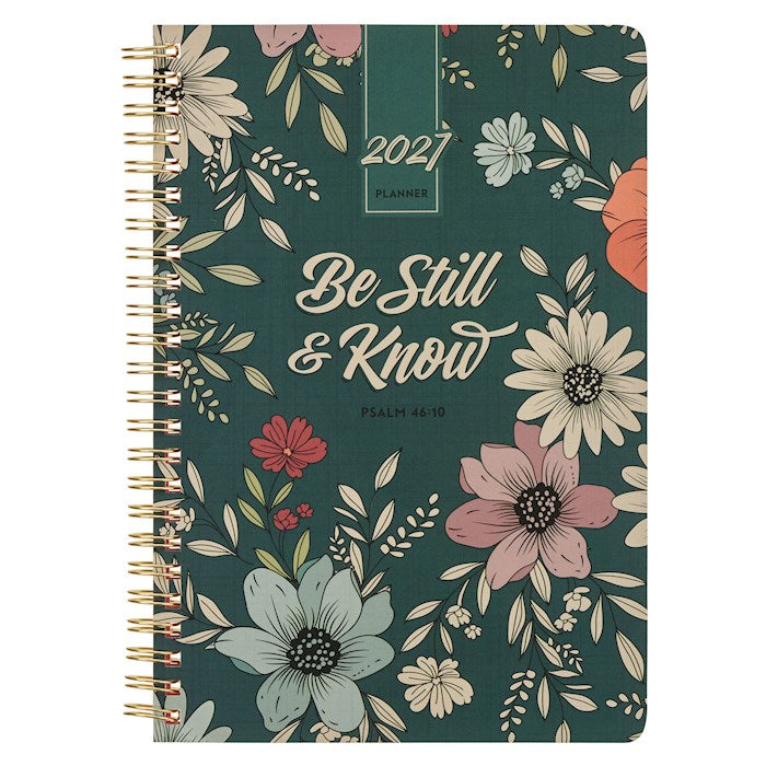 Planner-2027-Be Still & Know Weekly (Psalm 46:10)