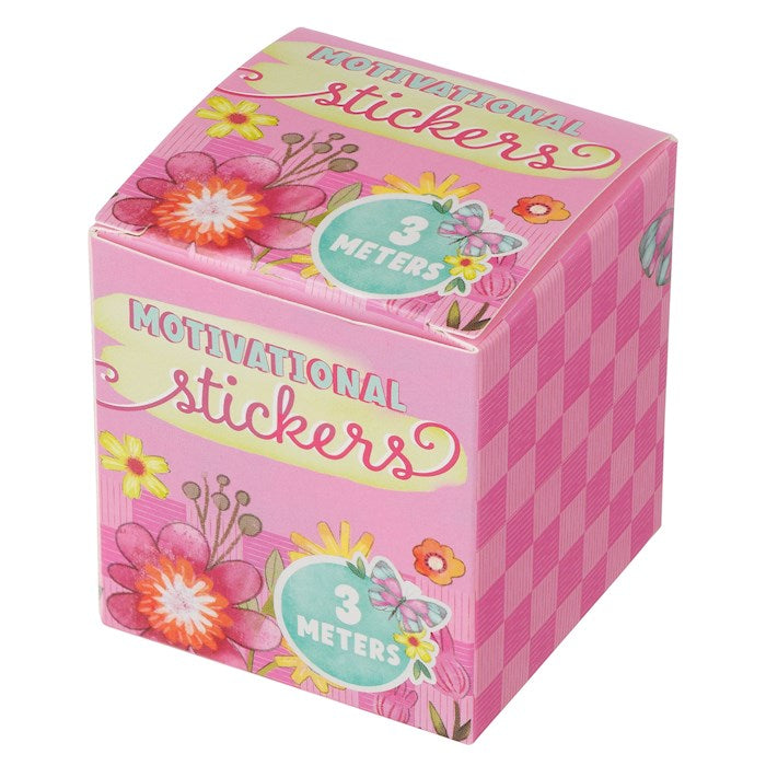 Sticker Roll-Pink Sprinkled With Joy Assortment (200+)