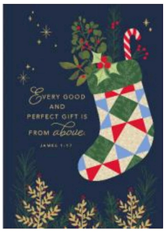 Boxed Card-Christmas-Christmas Stocking (Box Of 16)