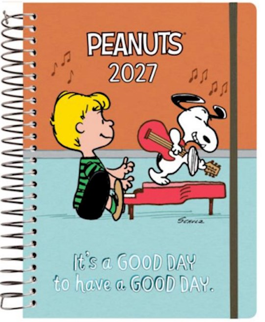 2027 Peanuts 12-Month Planner
