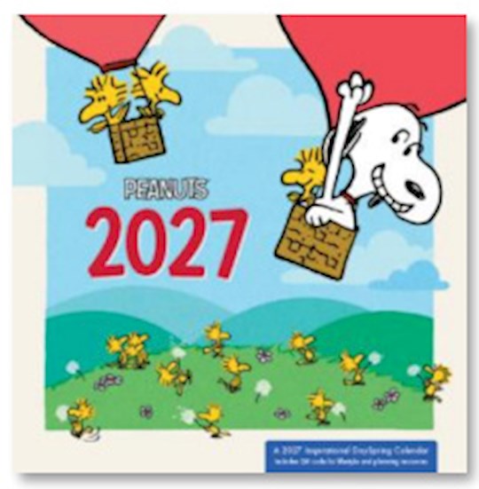 2027 Mini Wall Calendar-Peanuts
