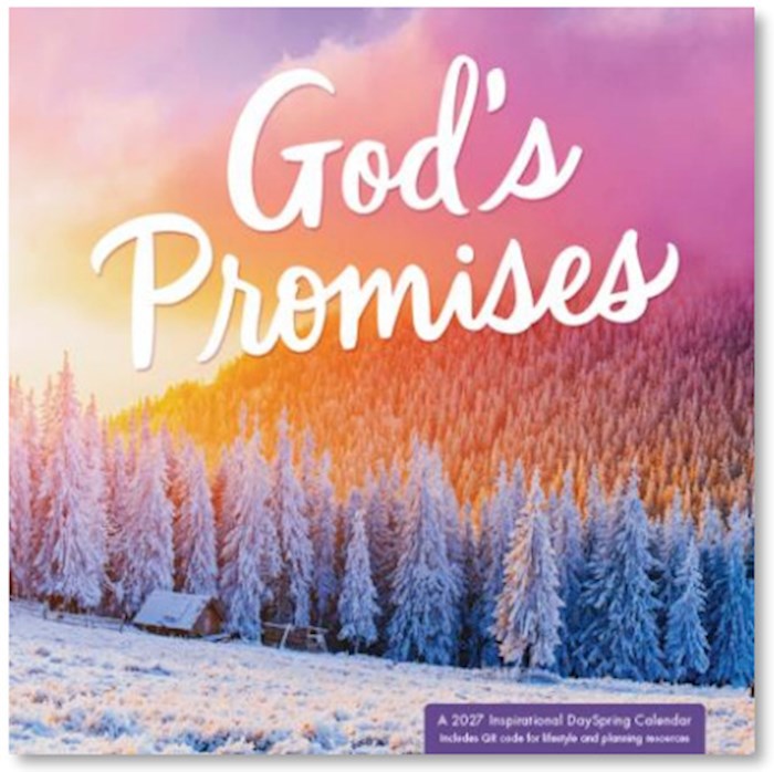 2027 Wall Calendar-God&