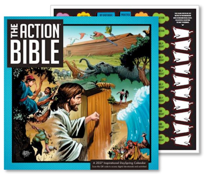 2027 Wall Calendar-The Action Bible
