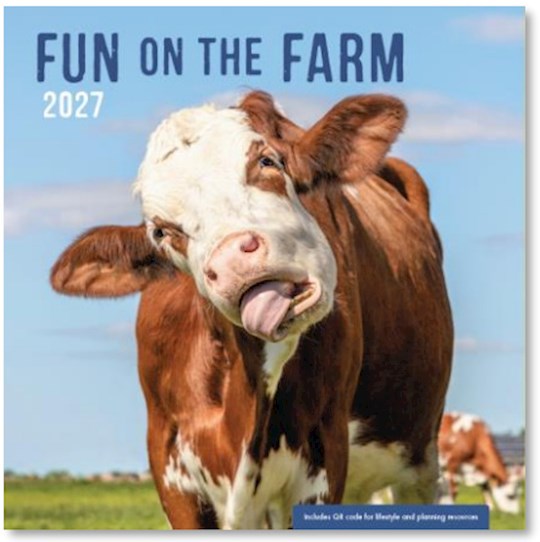 2027 Wall Calendar-Fun On The Farm