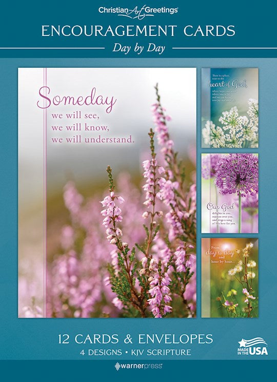 Boxed Card-Encouragement-Day By Day (KJV) (Box Of 12)