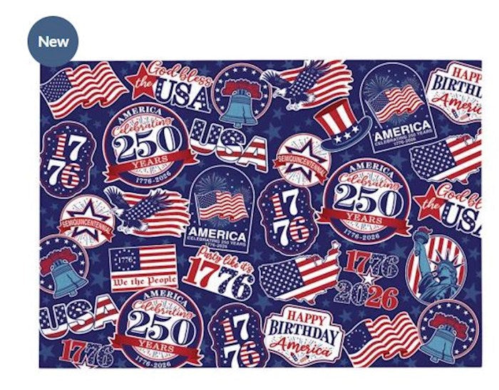 Puzzle-America 250 Sticker Look (1000 Piece)