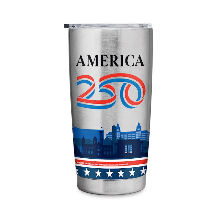 Tumbler-America 250th Birthday-Stainless Steel (20 oz)