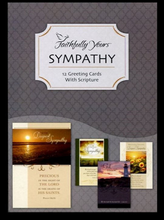 Boxed Card-Sympathy-In His Comfort (Box Of 12)