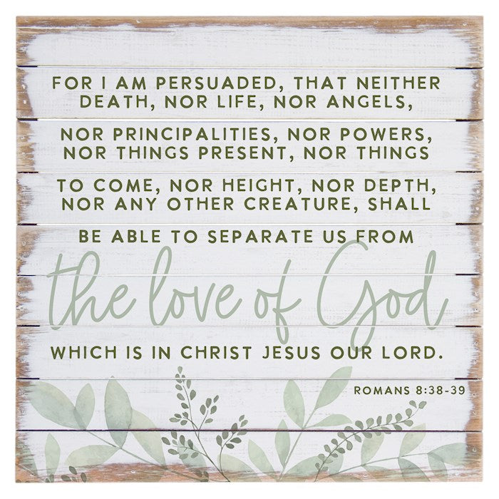 Perfect Pallet-Love Of God Leaves (14" X 14")