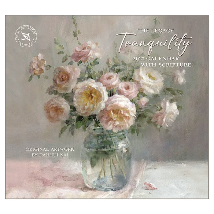 2027 Wall Calendar-Tranquility ( 12" x 13.375")