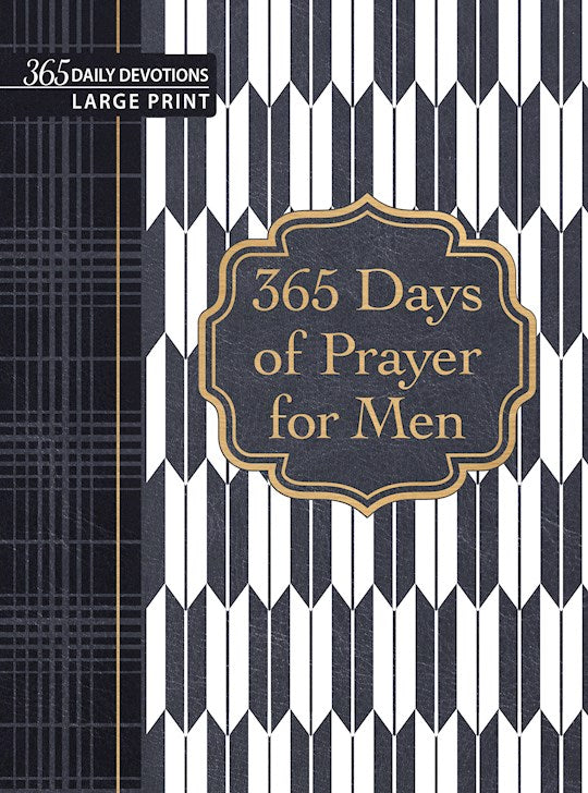 365 Daily Prayers for Men (Large Print)