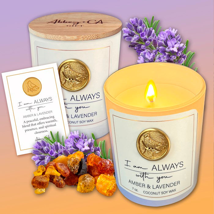 Candle-Always With You-Amber & Lavender