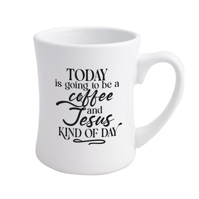 Mug-Today Is Going To Be A Coffee & Jesus-Designer Coffeehouse (19 Oz)