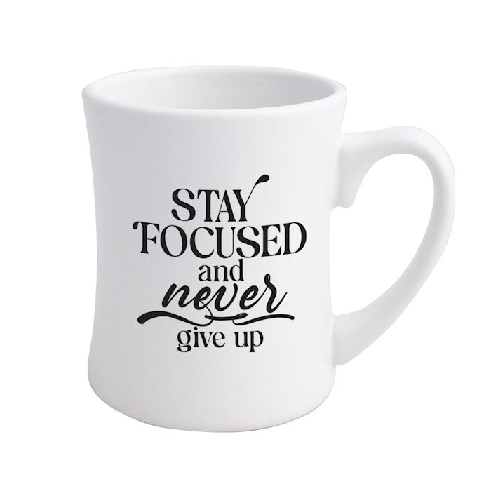 Mug-Designer Coffeehouse-Stay Focused (19 Oz)
