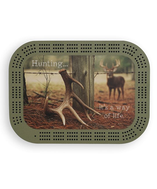 Cribbage Board-Hunting/It&