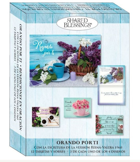 Boxed Card-Bendiciones En Oracion (Praying For You-Spanish) (Shared Blessings) (Box Of 12)