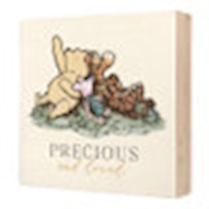 Word Block-Precious & Loved (5" Sq.)