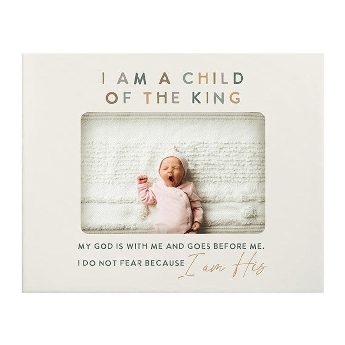 Photo Frame-I Am A Child Of The King (Holds 4x6 Photo)