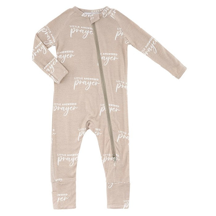 Baby-Cozy Romper-Little Answered Prayer (6-12 Months)
