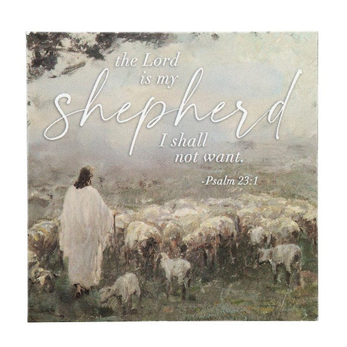 Magnet-The Lord Is My Shepherd (2.5"sq)