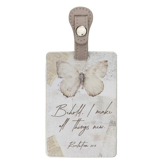 Luggage Tag-Behold I Make All Things New (2.75" x 4.25")