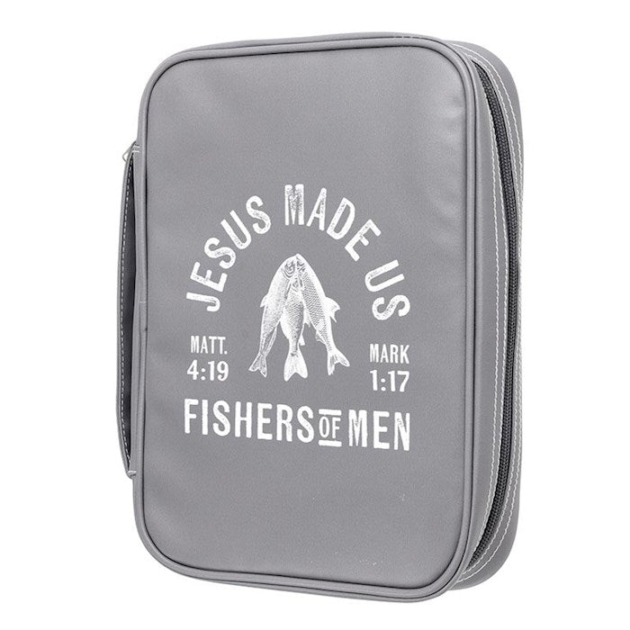 Bible Cover-Jesus Made Us Fishers Of Men-Large
