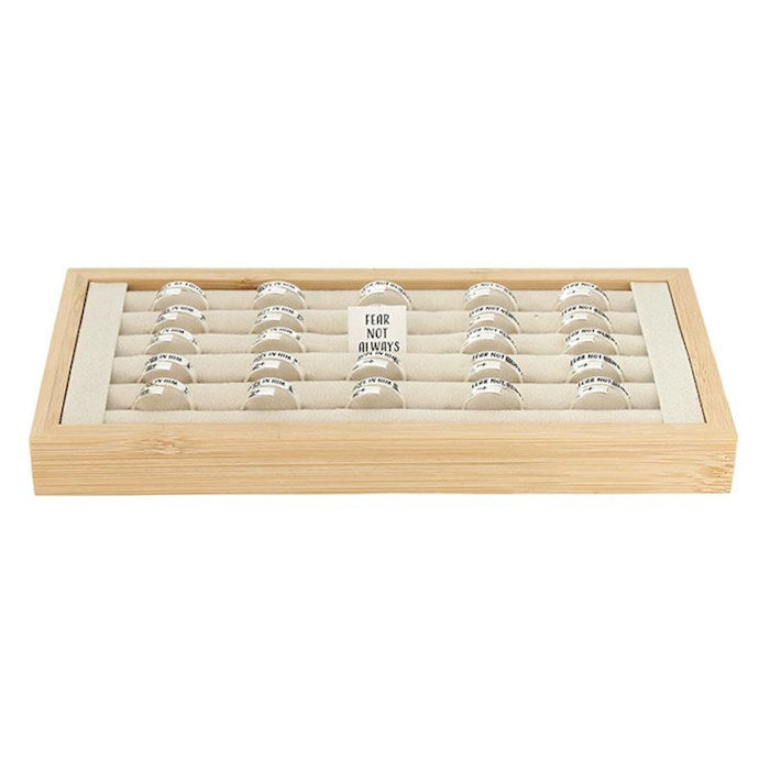 Display-Ring-Grace Upon Grace: Trust His Plan Assortment (Pack Of 24)