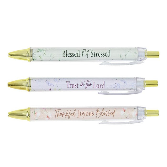 Display-Pen Set-Garden Of Grace Assortment (Tub Of 24)
