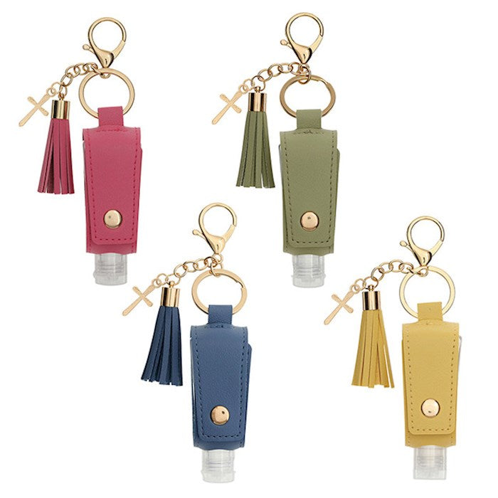 Display-Keychain-Hand Sanitizer Holder Assortment (Tub Of 24)