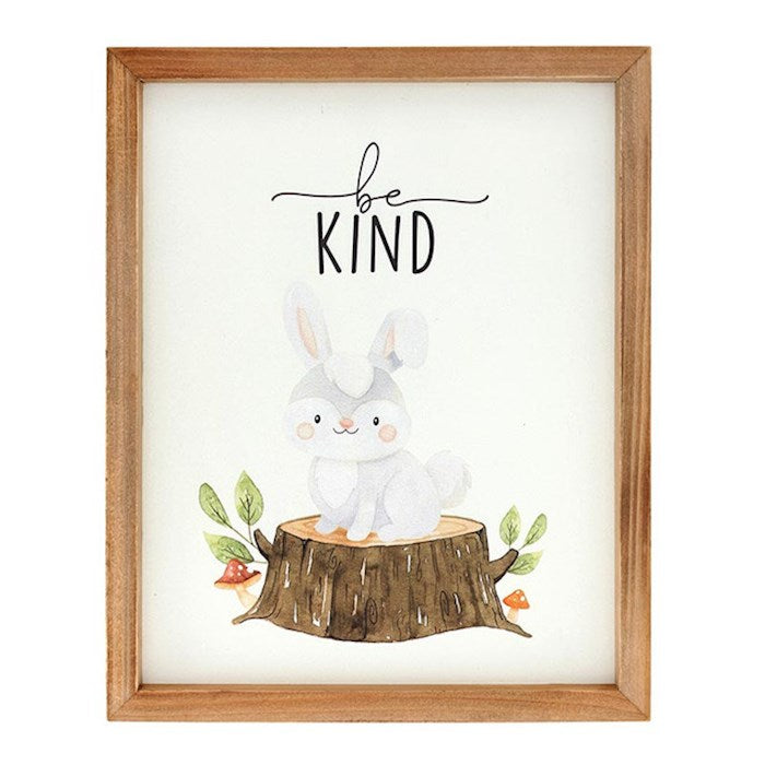 Framed Art-Be Kind (8" x 10")