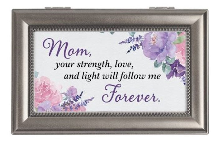 Music Box-Mom Strength/Fascination Waltz (6" x 4" x 2.5")