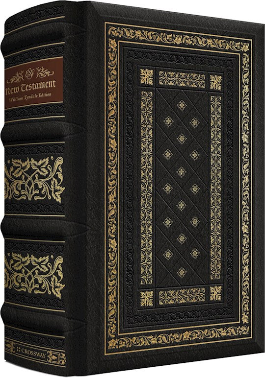 ESV William Tyndale New Testament With Illuminated Drop Caps-TruTone Over Board