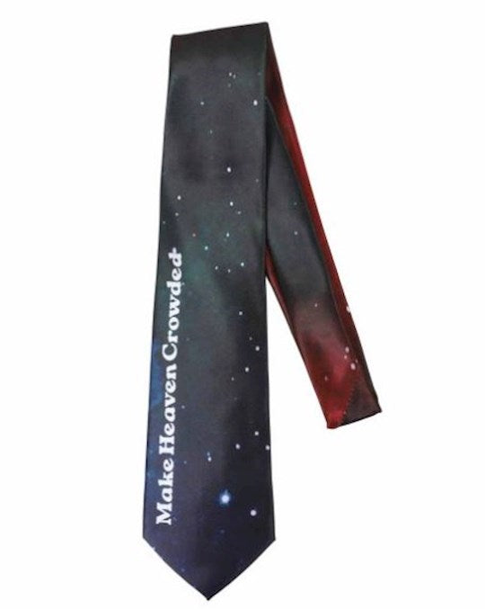 Tie-Make Heaven Crowded-Polyester-Galactic Sky