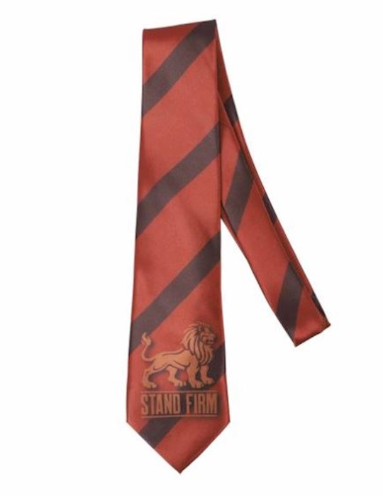 Tie-Stand Firm-Polyester-Copper and Black