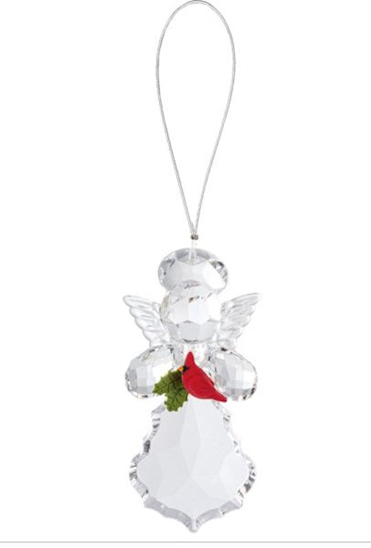 Ornament-Holiday Cardinal Angel (2" W. x 4" L.) (Shipping Sep 2026)
