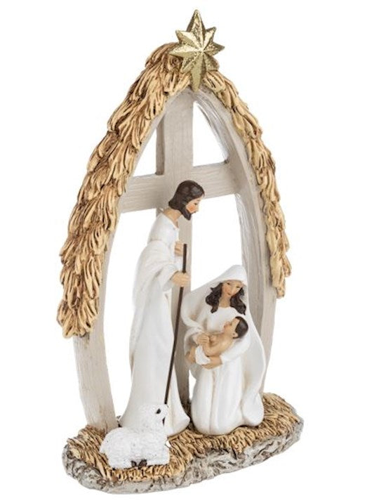 Figurine-Holy Family Nativity (31/8" W. x 63/8" L. x 101/2" H.)