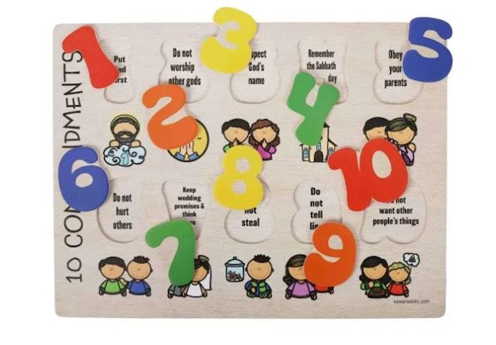 Puzzle-Ten Commandments (Age 2+)