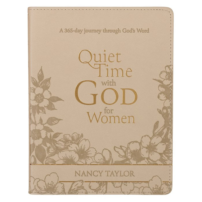 Devotional Quiet Time with God for Women Faux Leather