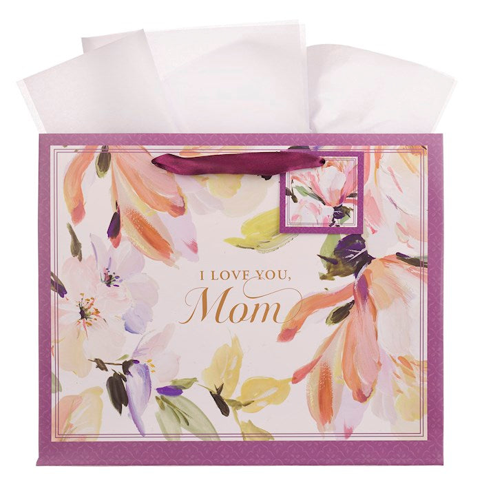 Gift Bag LG Landscape I Love You Mom