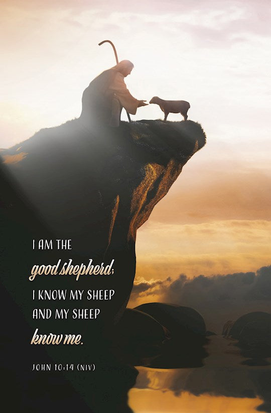Bulletin-General-I Am The Good Shepherd John 10:14 NIV (Pack Of 100)