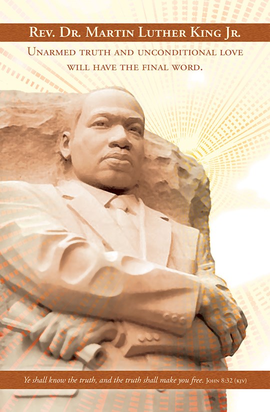 Bulletin-Black History-Mlk Feature John 8:32 KJV (Pack Of 100)